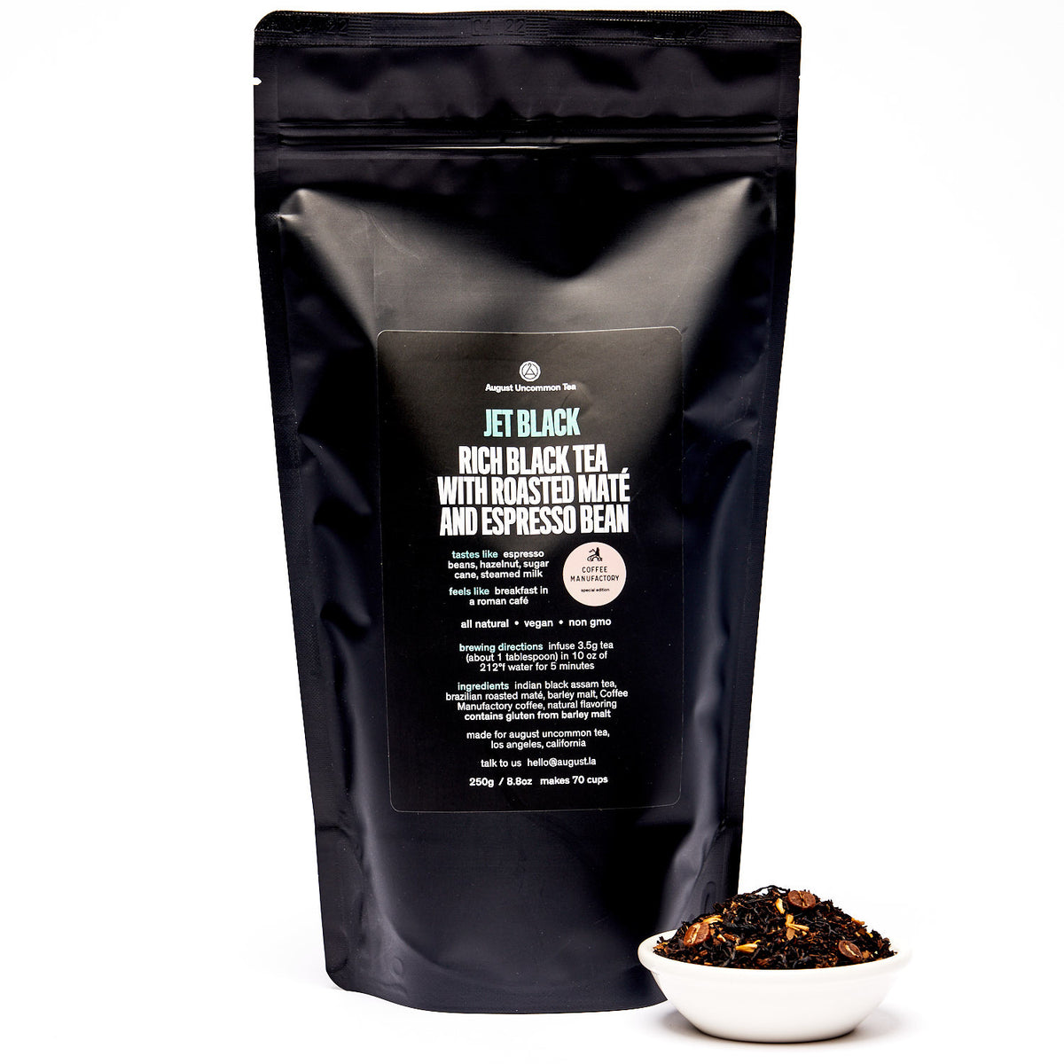 Jet Black: Roasty Coffee Black Tea