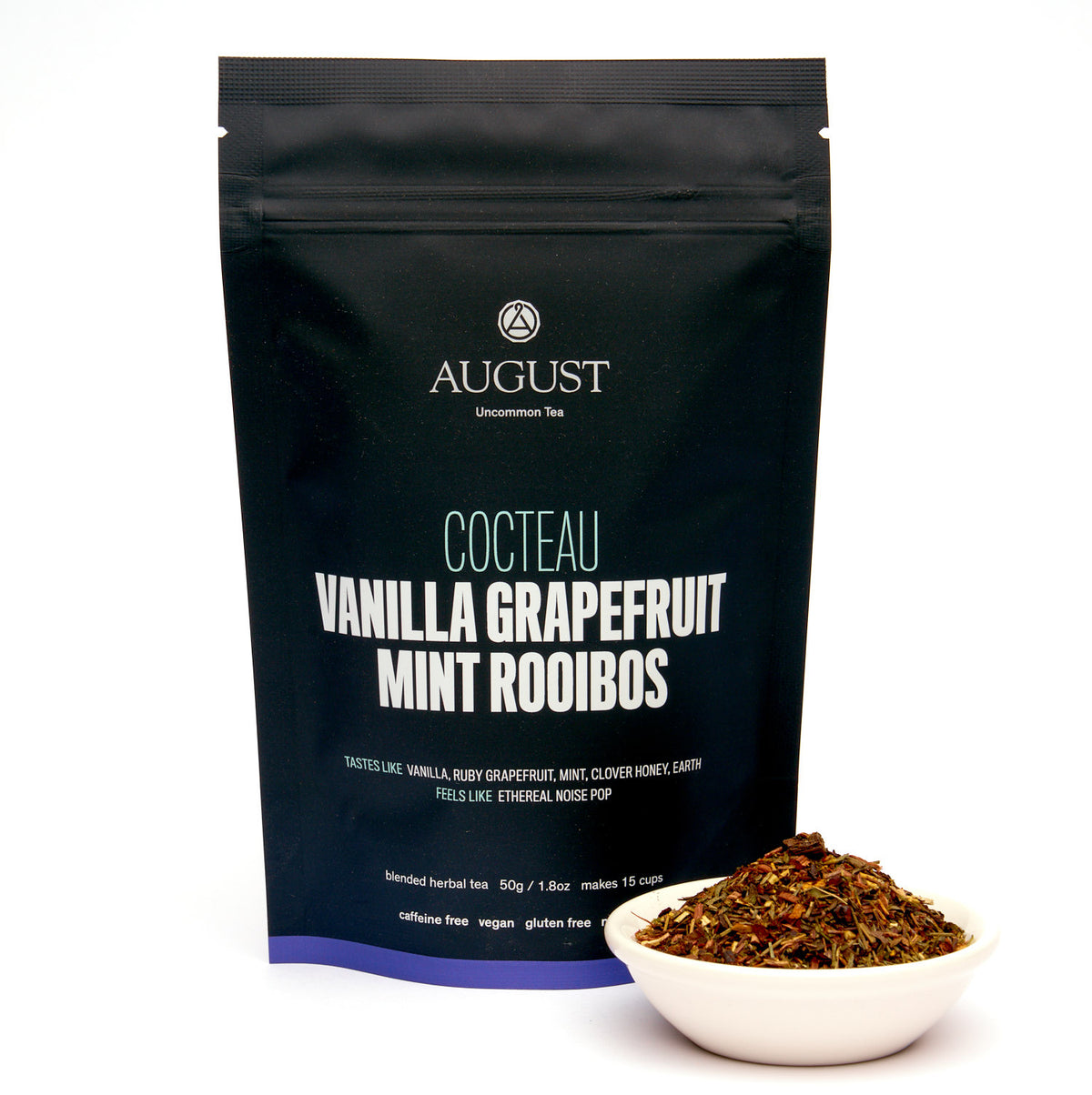 Cocteau: Vanilla Grapefruit Mint Rooibos Tea (Caffeine Free)