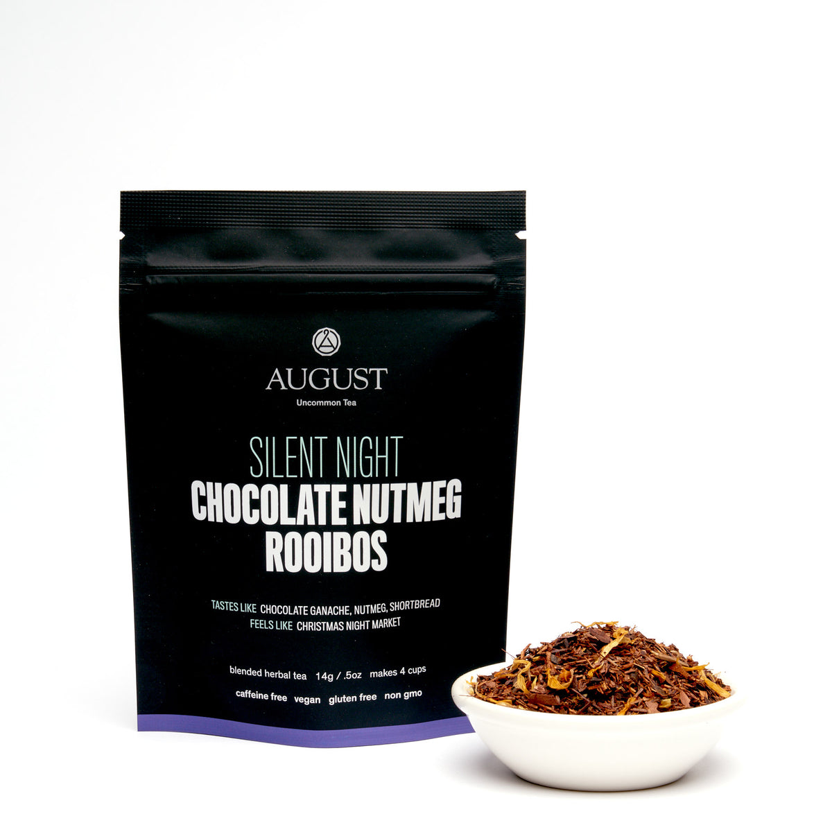 Silent Night: Chocolate Nutmeg Rooibos (Caffeine Free)