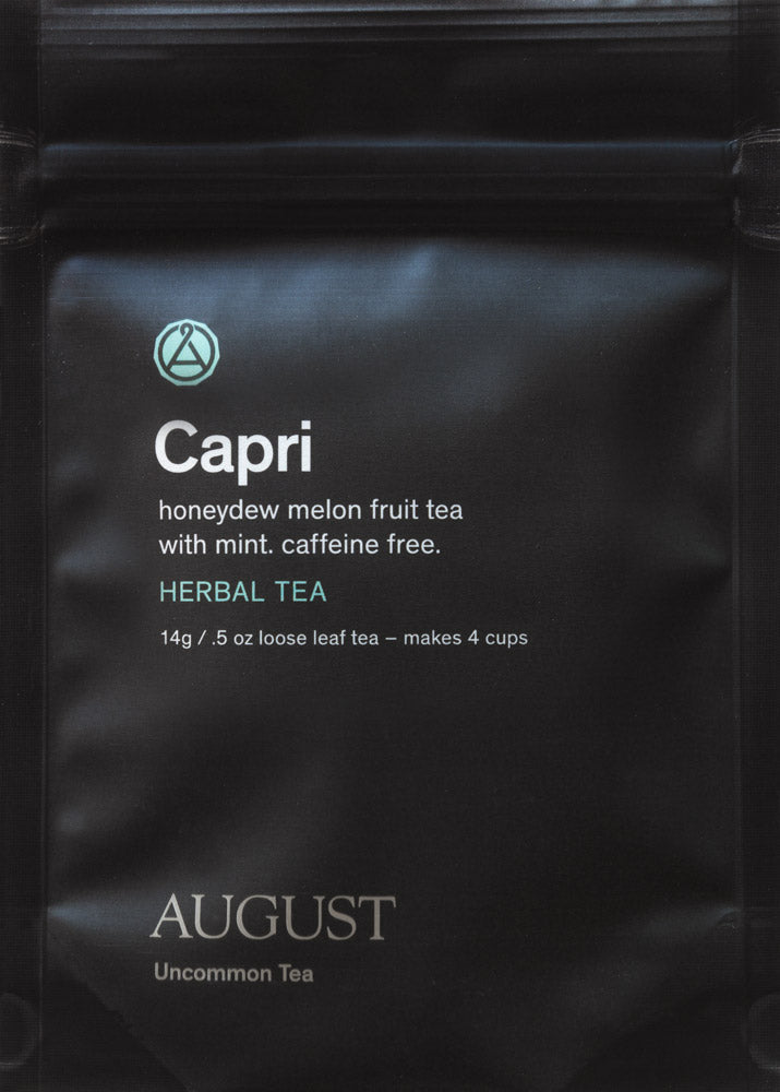 Capri: Honeydew Melon Mint Tea (Caffeine Free)