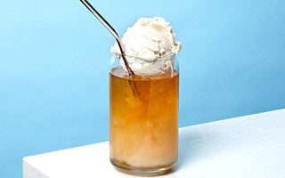 Tangerine Dreamcicle Ice Cream Float