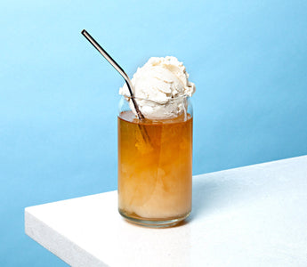 Tangerine Dreamcicle Ice Cream Float