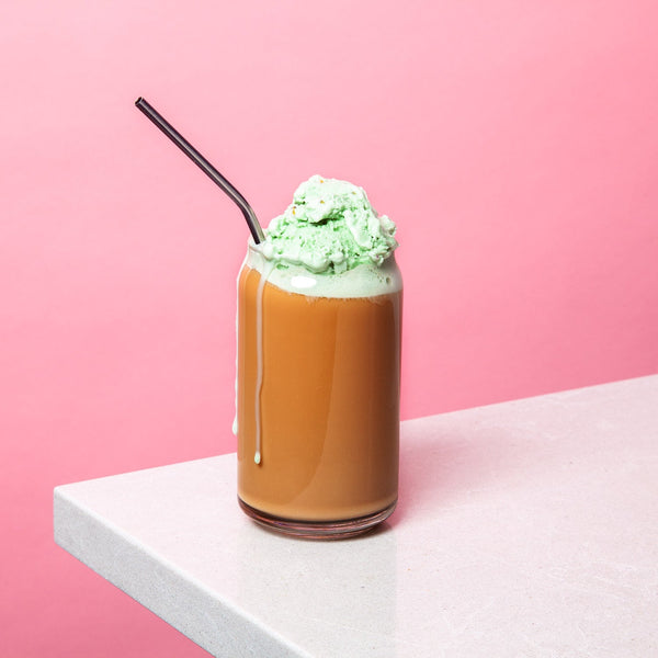 The Library Black Tea and Pistachio Gelato Float August Tea