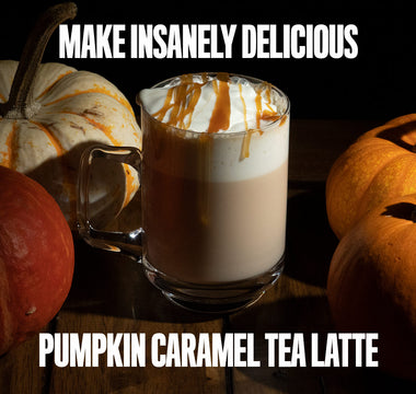 Psychocandy Pumpkin Caramel Tea Latte