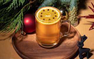 Arabesque Christmas Orange Green Tea Toddy