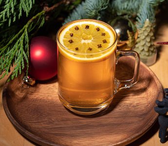 Arabesque Christmas Orange Green Tea Toddy