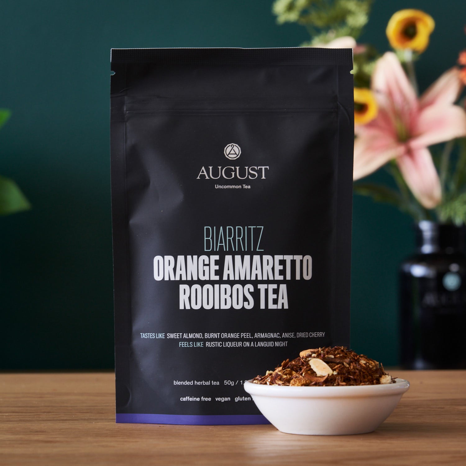 Biarritz - Orange Amaretto Rooibos Tea (Caffeine Free)