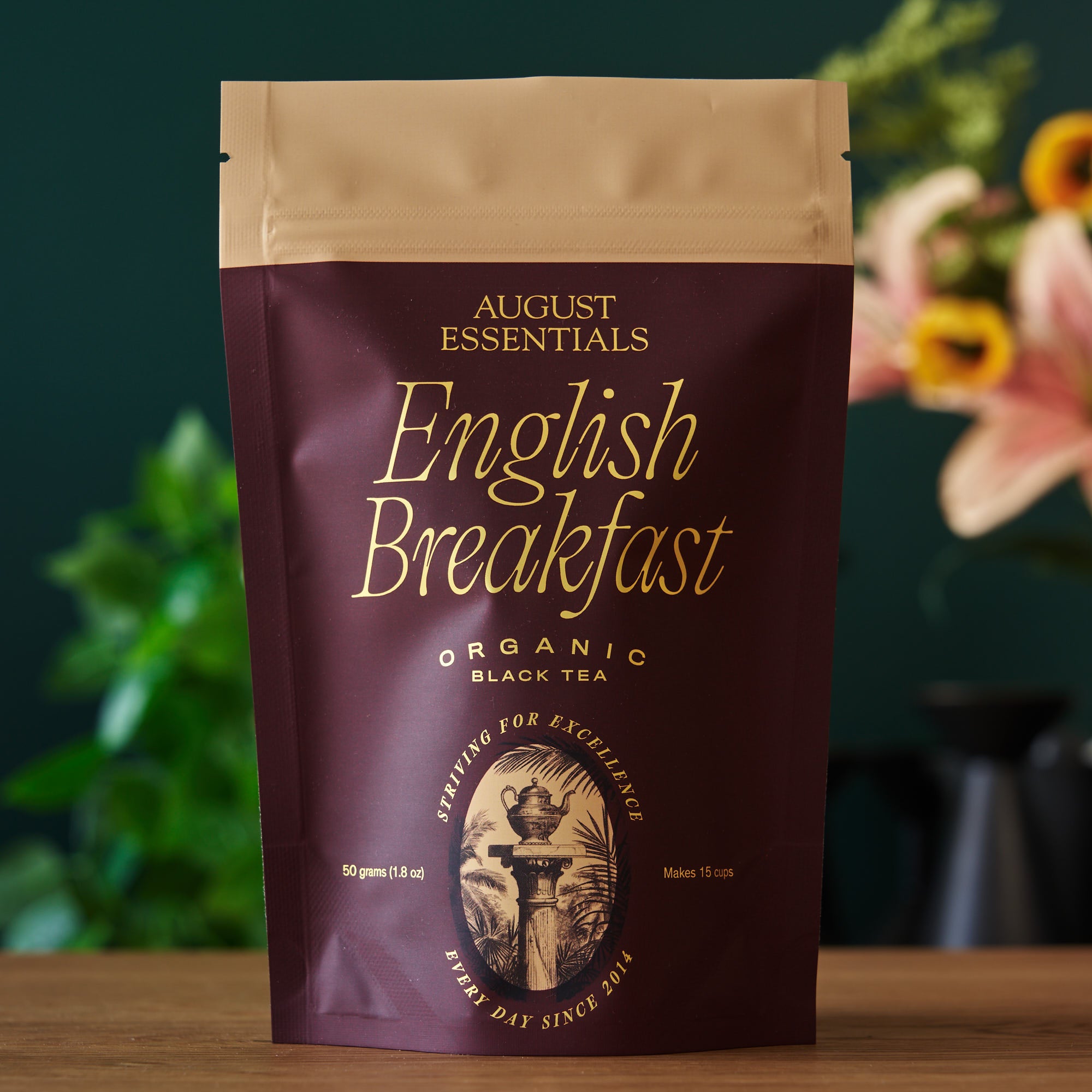 Essentials English Breakfast Organic Black Tea