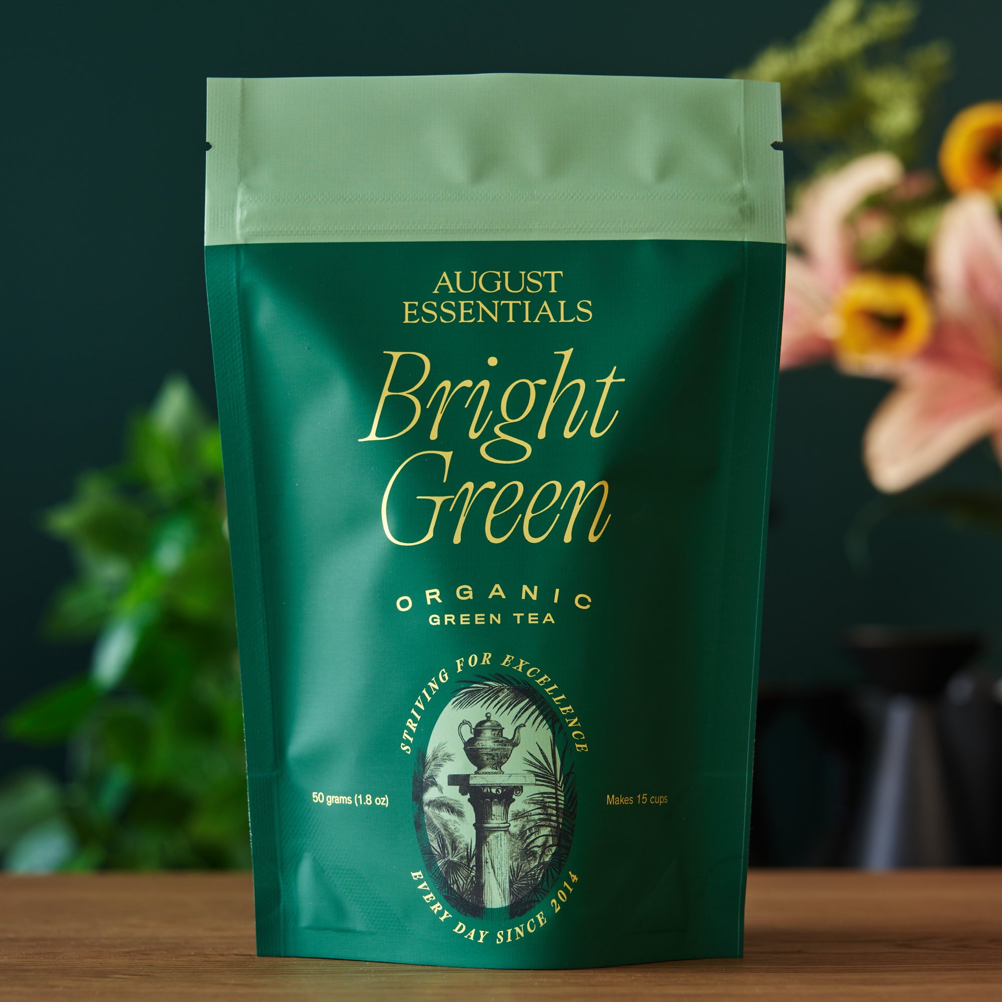 Essentials Bright Green Organic Green Tea