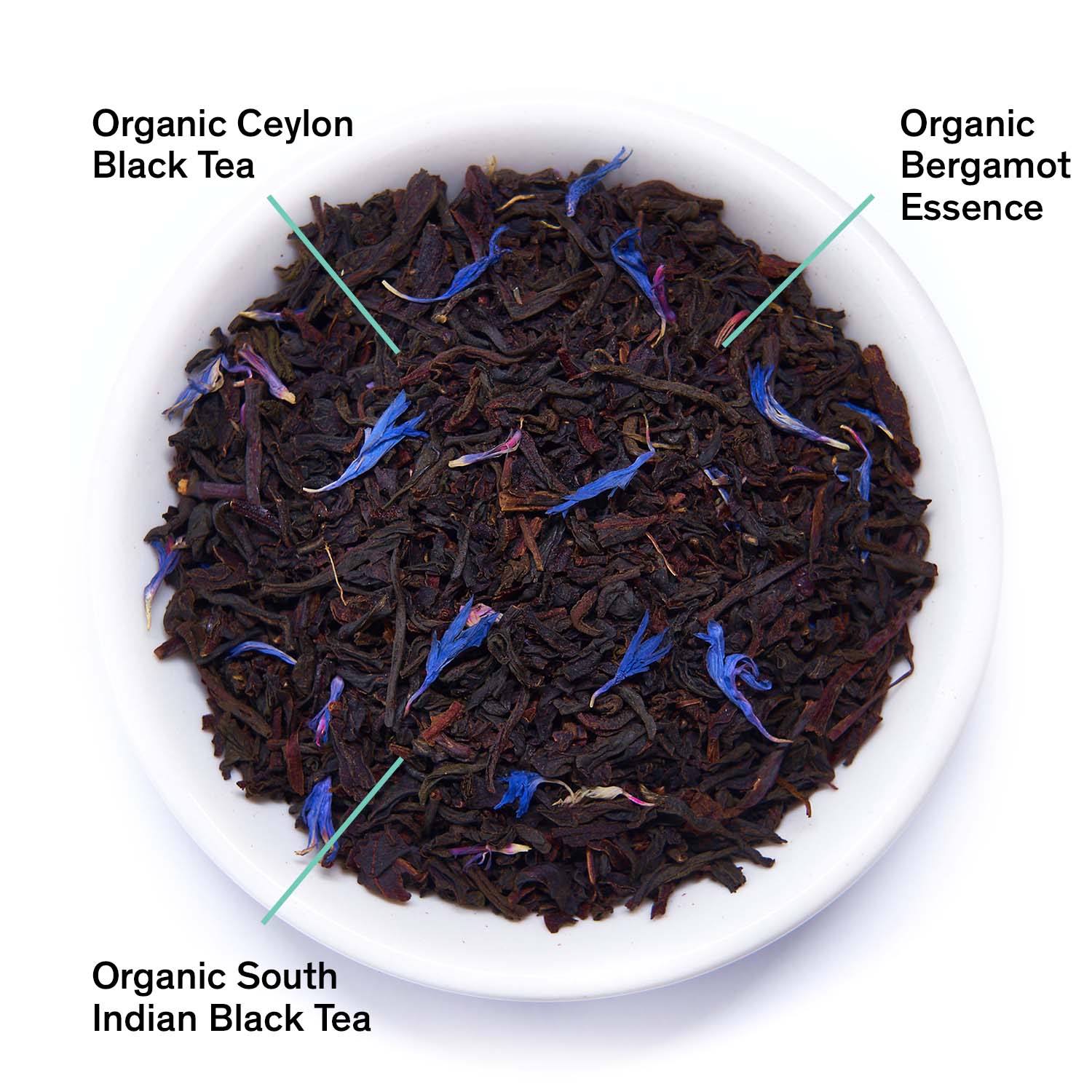 Essentials Earl Grey Organic Black Tea - 15 Tea Bags