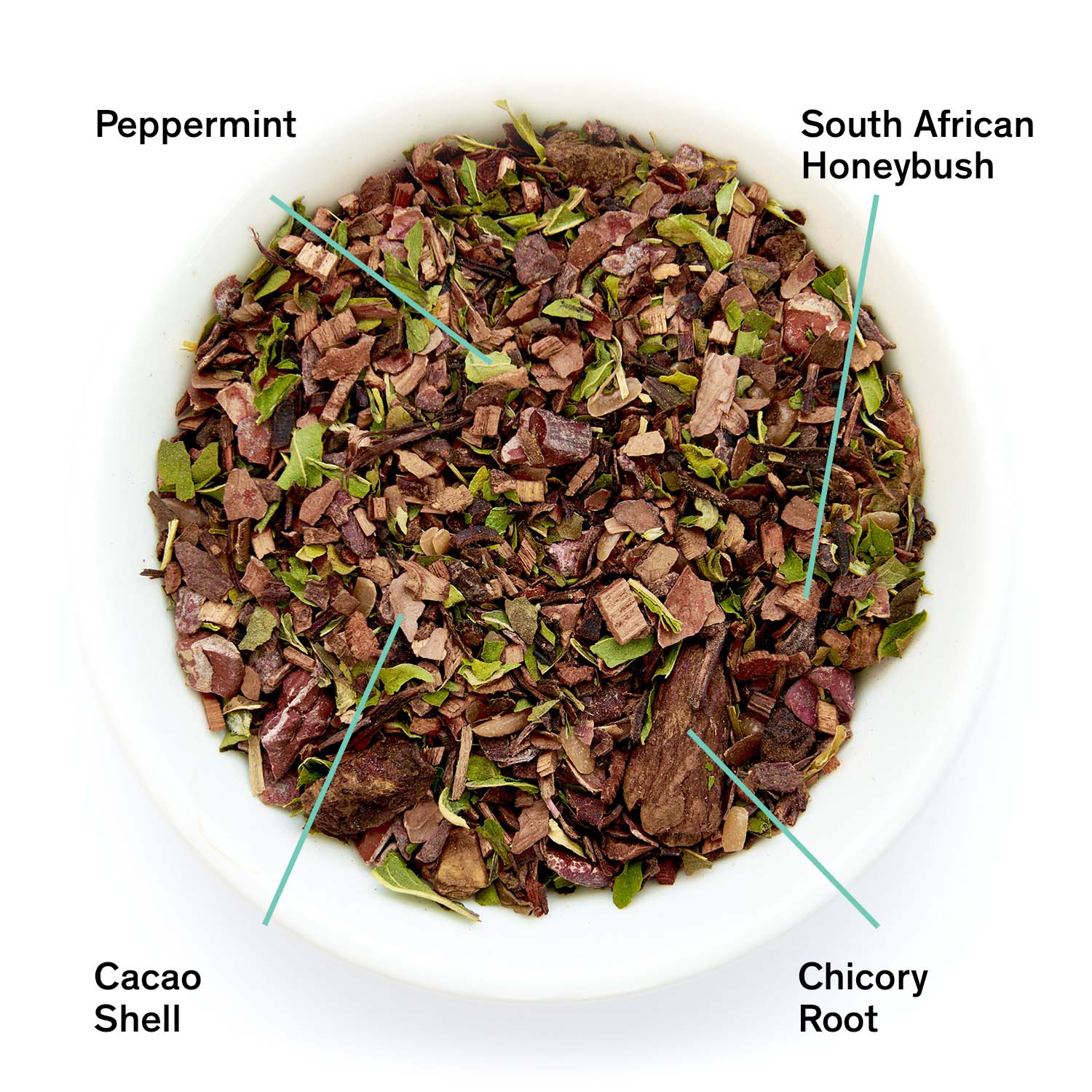 Love Story - Chocolate Mint Herbal Tea (Caffeine Free)