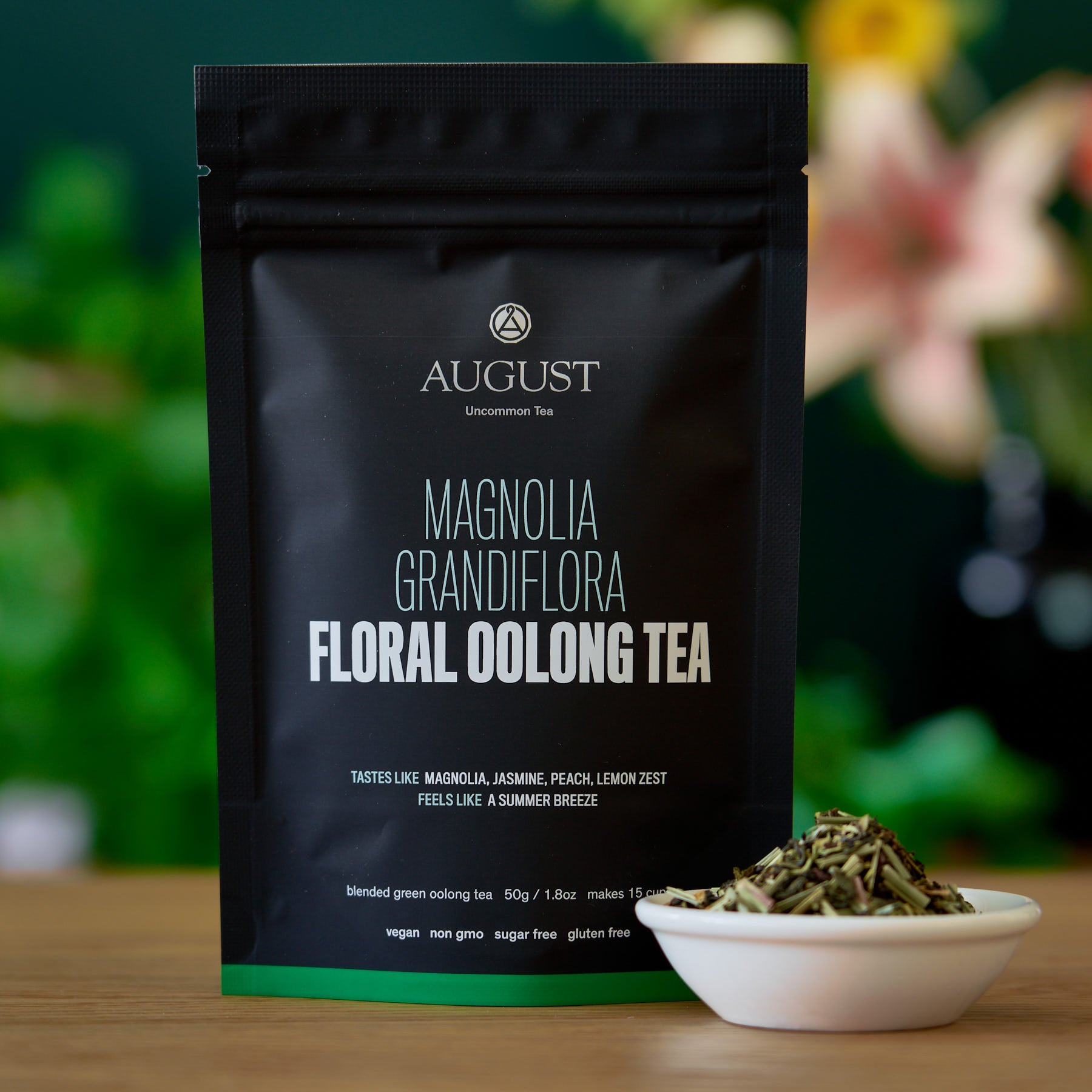 Magnolia Tea Magnolia Grandiflora - Floral Oolong Tea – August Uncommon Tea