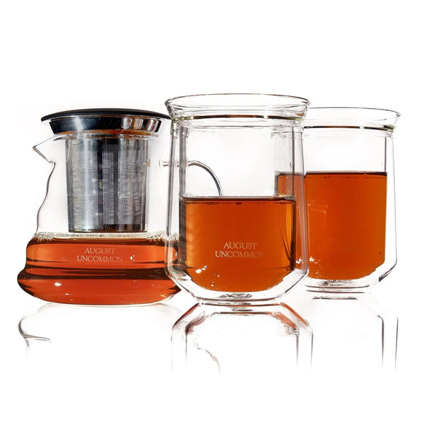 Tea for Two – Glass Tea Set – August Uncommon Tea