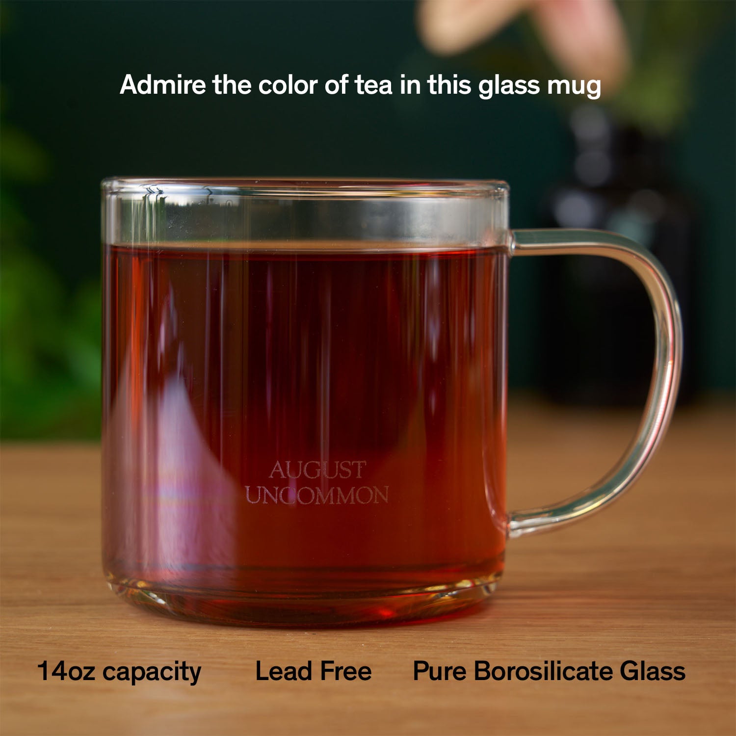 Glass Mug: Clear Elegance