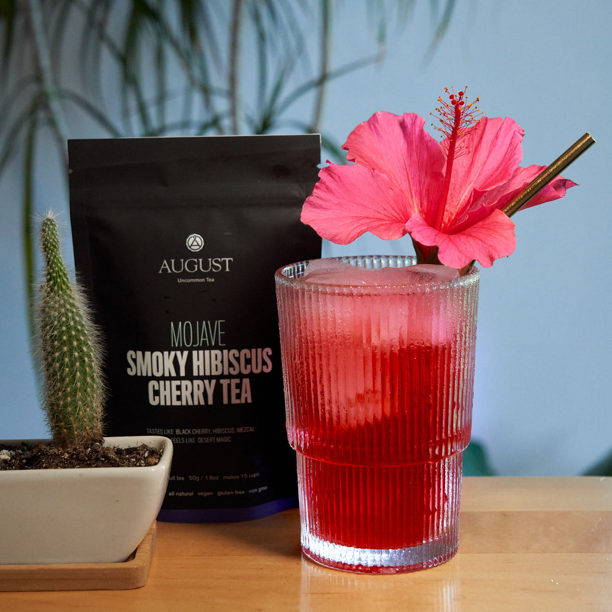 Mojave: Smoky Hibiscus Cherry Tea (Very Low Caffeine)