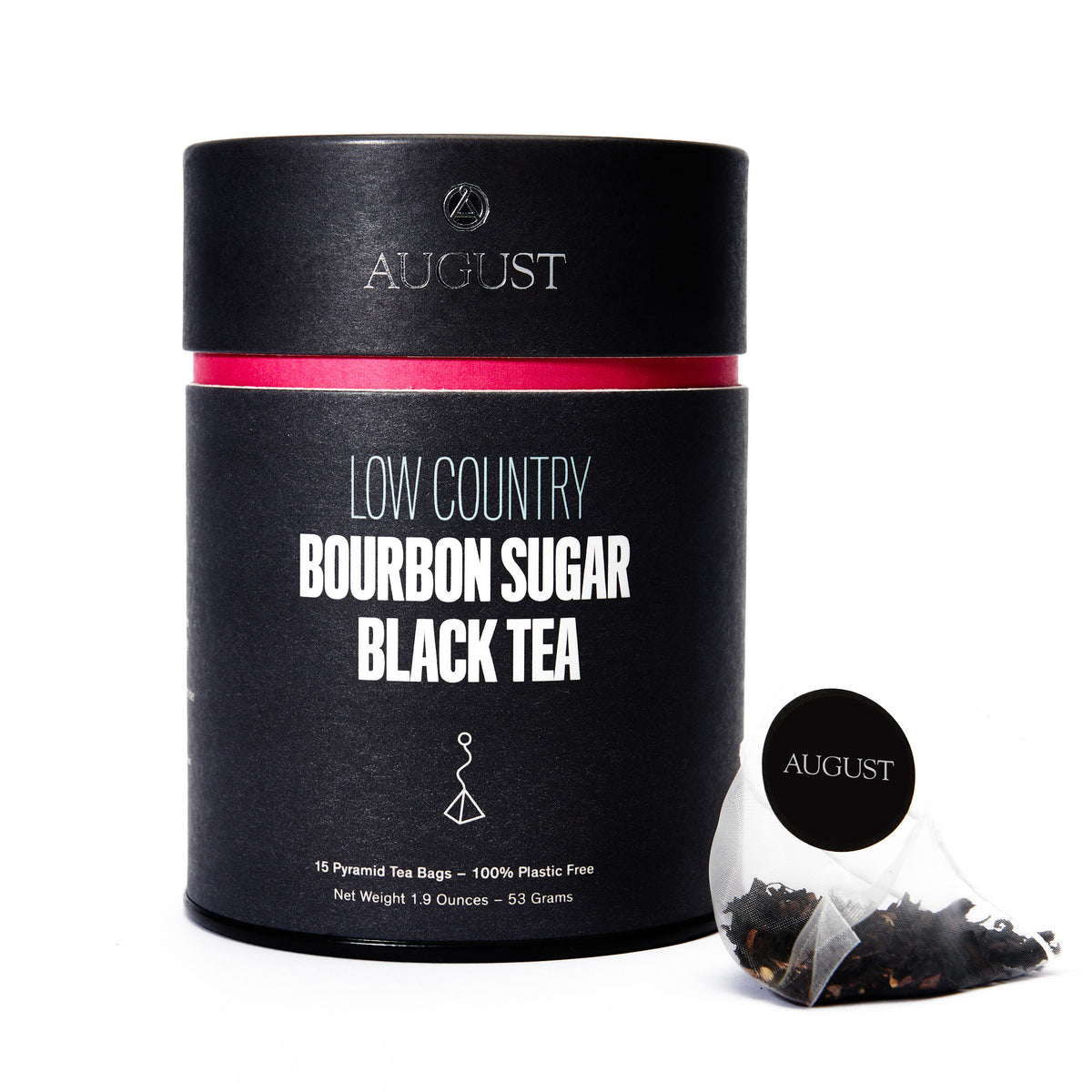 Low Country: Bourbon Sugar Black Tea (15 Tea Bags)