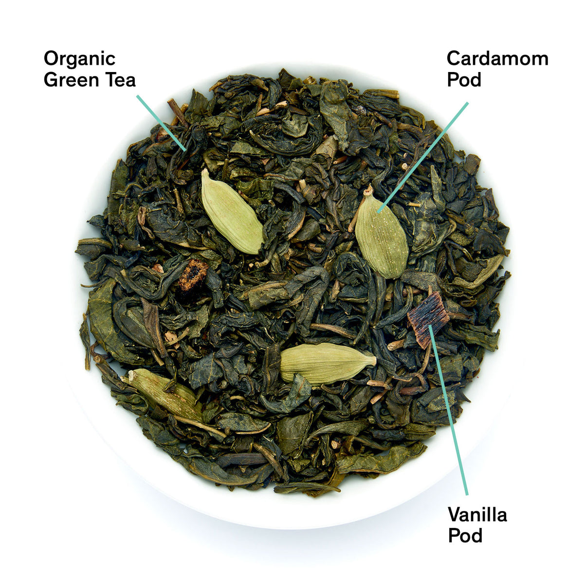 Combray: Vanilla Cardamom Green Tea
