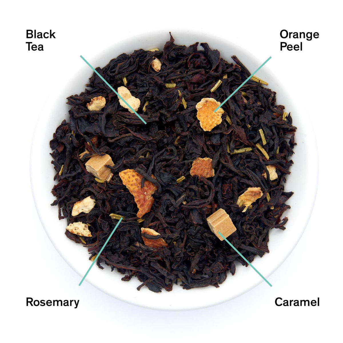 Gold Rush: Orange Rosemary Caramel Black Tea
