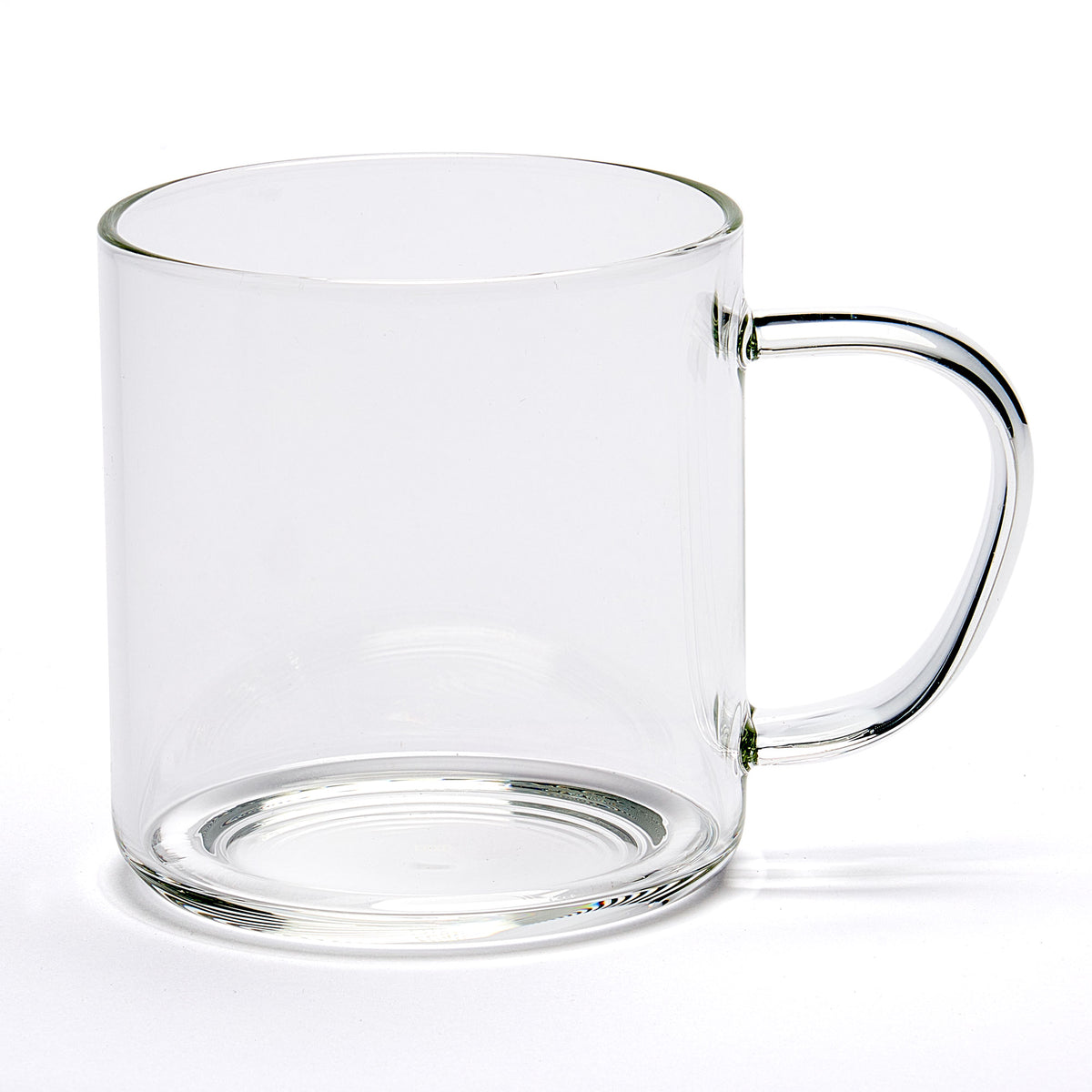 Glass Mug: Clear Elegance