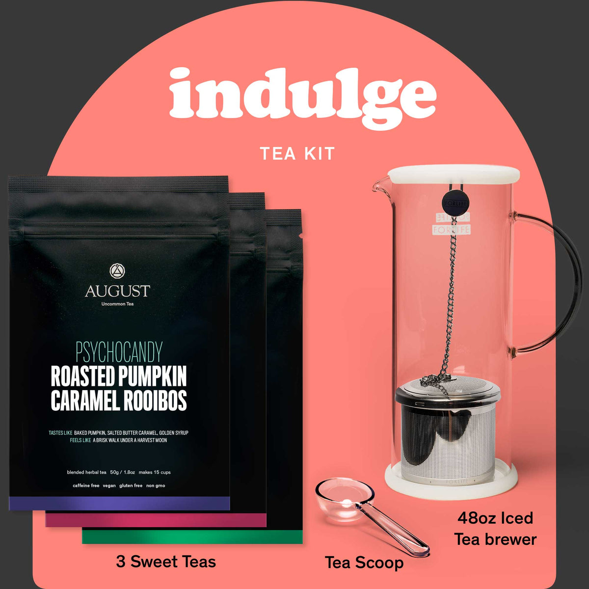 Indulge Tea Kit: 3 Sweet Teas to Satisfy Sugar Cravings
